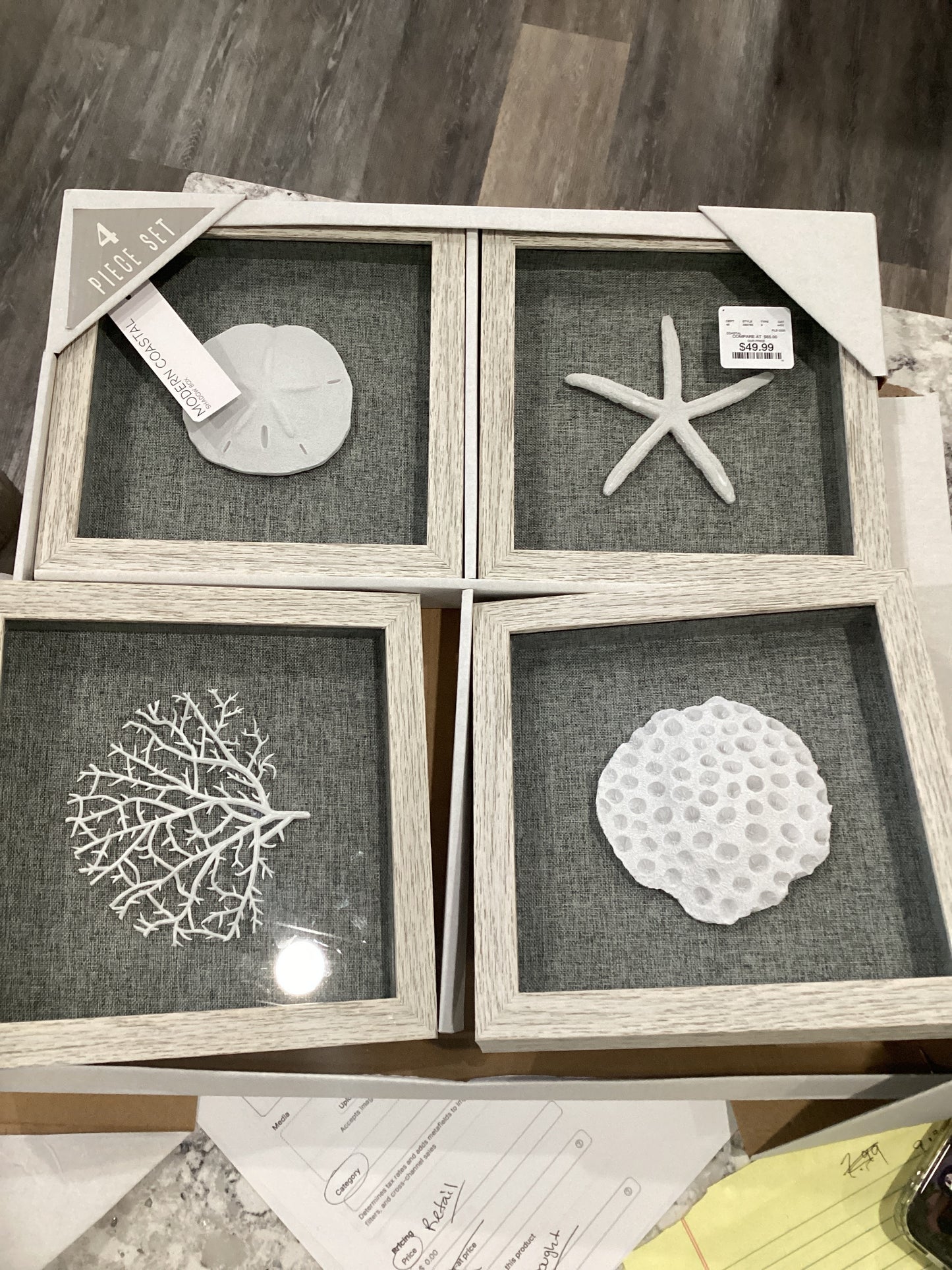Small Shadow Box - Coastal