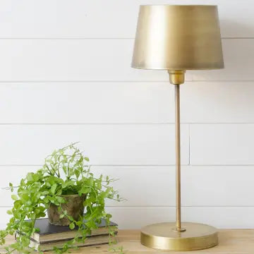 Table Lamp- Antique Brass