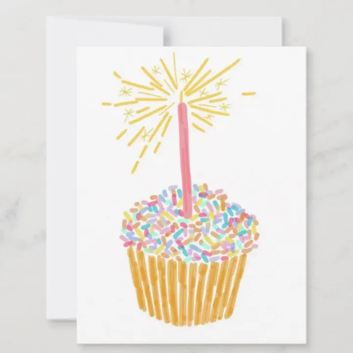 Greeting Card Cupcake