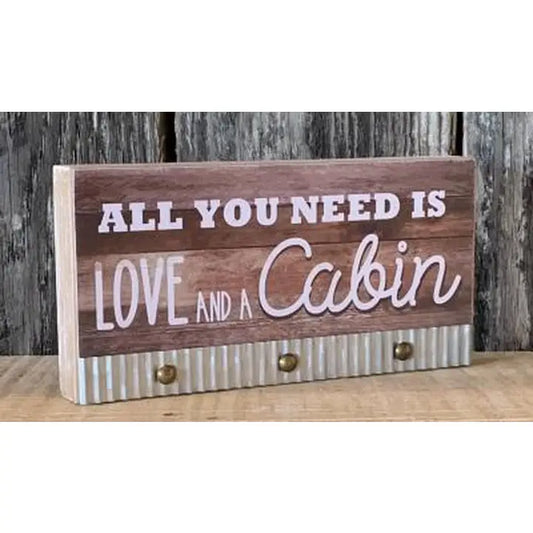 Love Cabin Sign