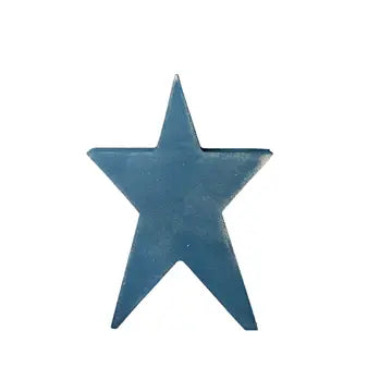 Patriotic Prim Stars - Wood Primitive Americana Decor- Blue