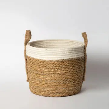 Seagrass Basket with Handles Medium