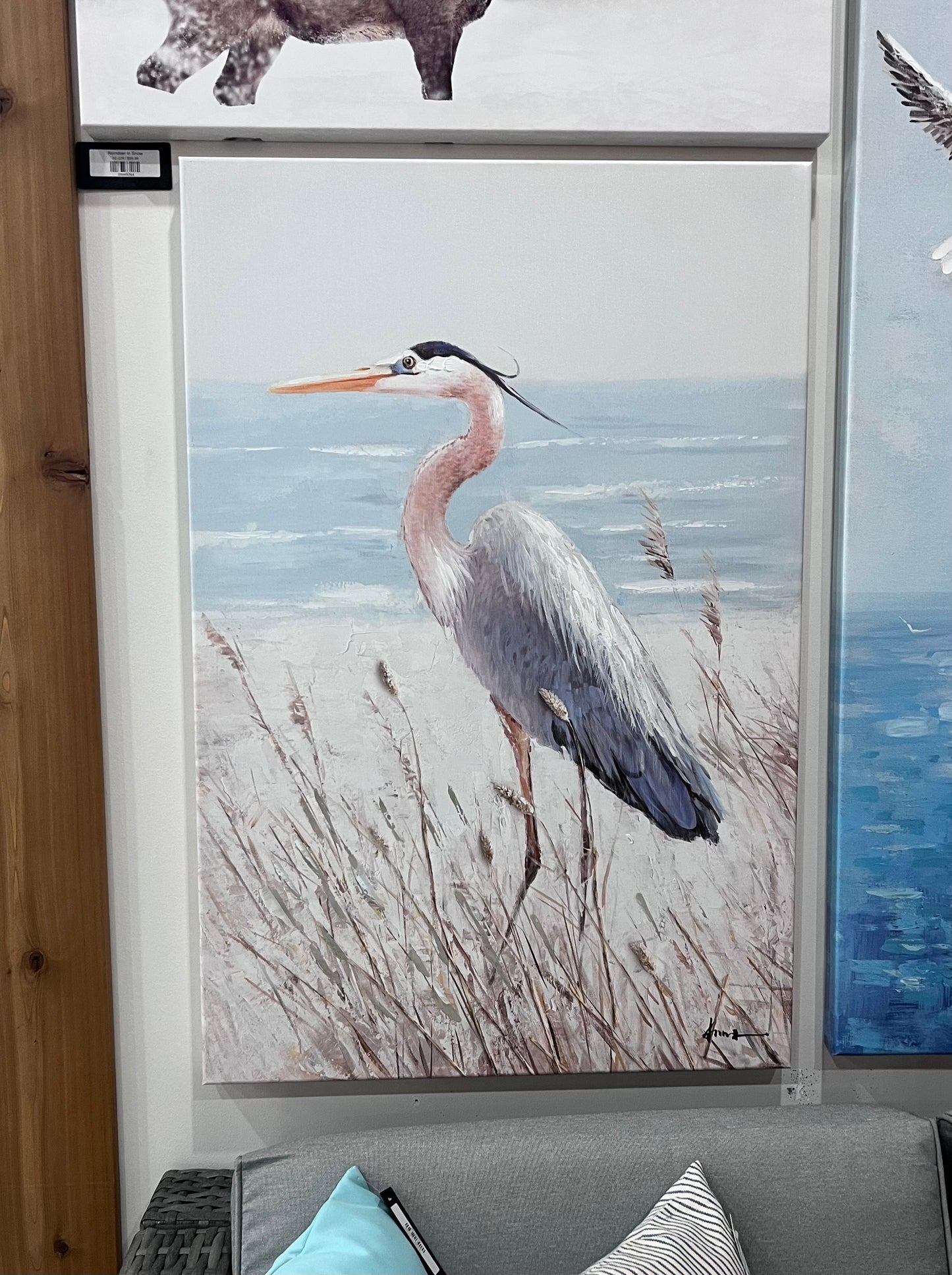 Heron Watch 24x36