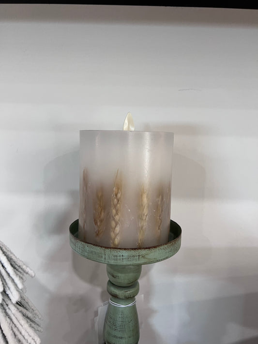 4.5" Wheat Luminara Candle