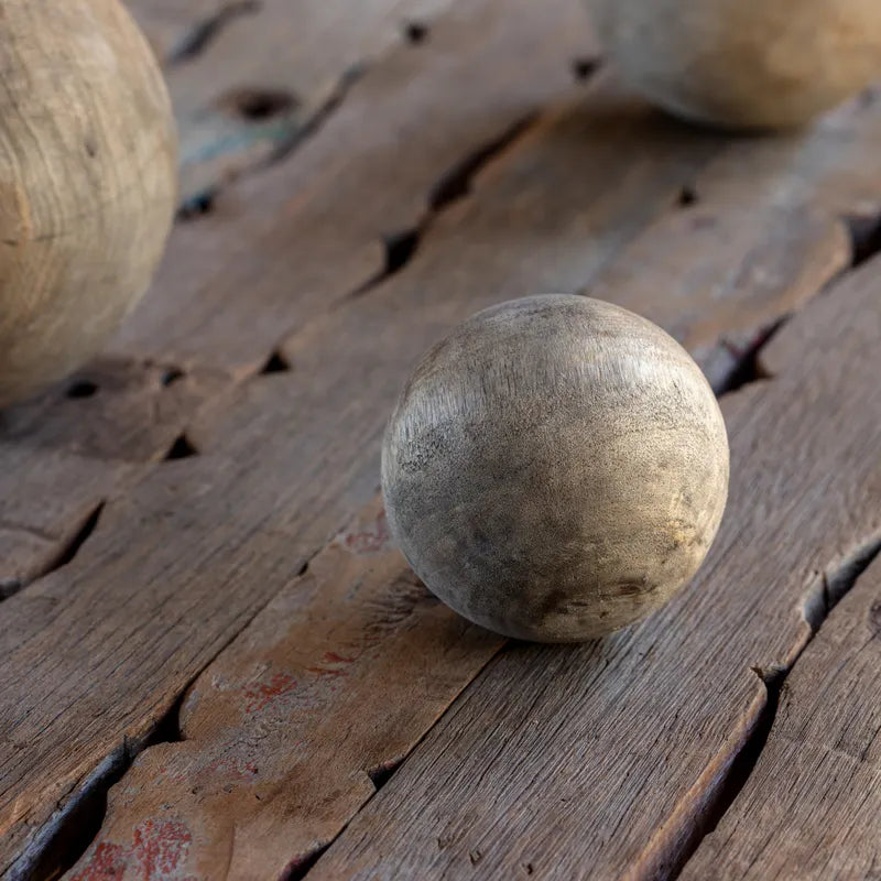 Primitive Wood Sphere SMALL