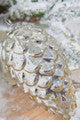 Pinecone Mercury Glass Ornament