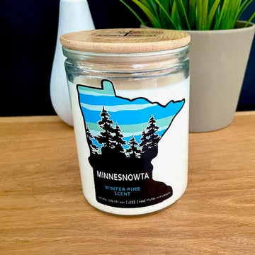 Lost Birch Hand Poured Soy Candle 12 oz