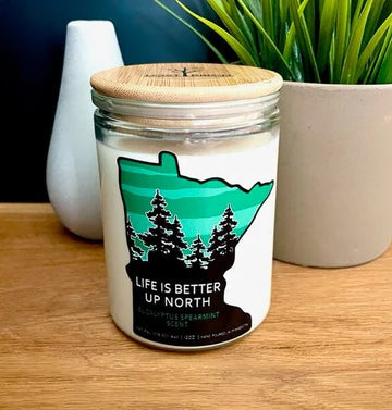 Lost Birch Hand Poured Soy Candle 12 oz